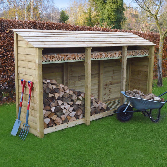 Kilburn Log Store - 6ft Tall x 11ft Wide