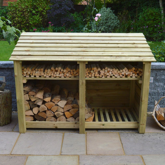 Stainburn Log Store - 4ft Tall x 6ft Wide